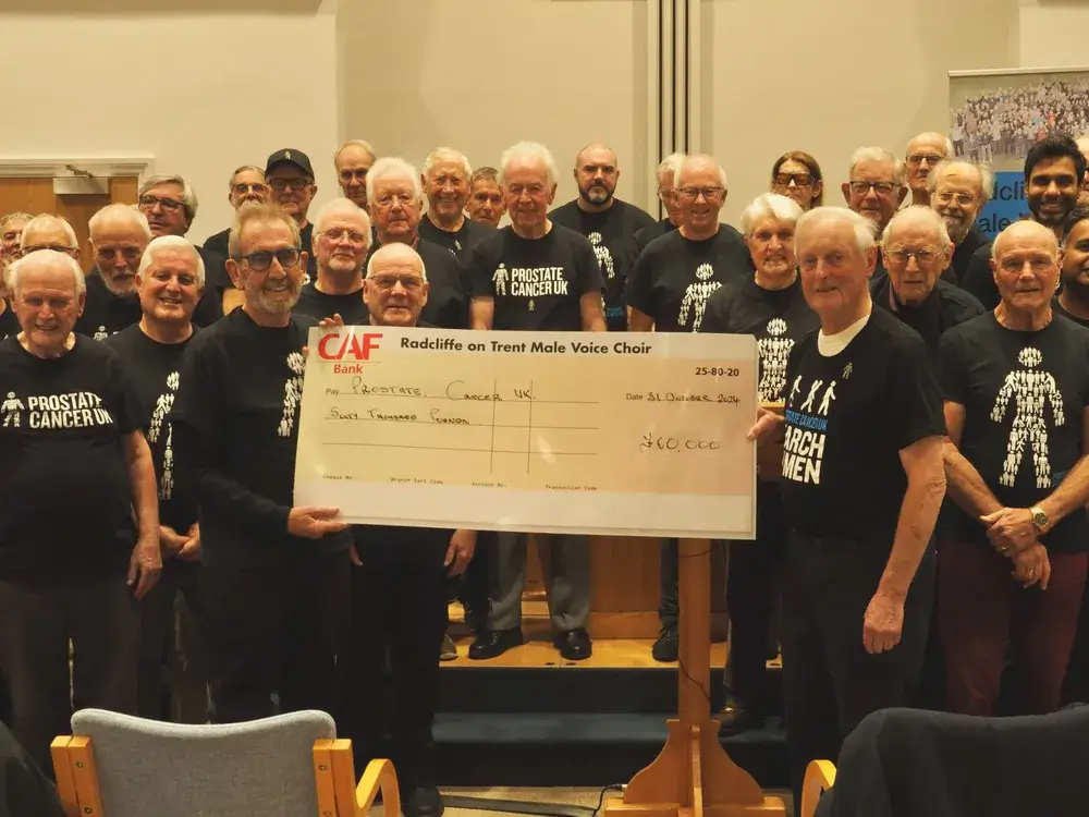 Men United in Song Donation